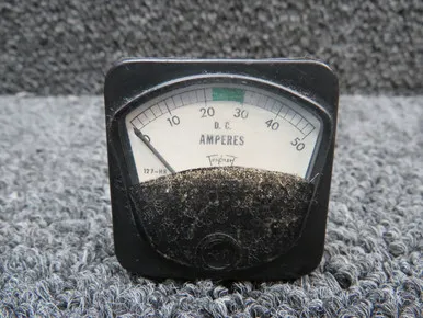 3E1886-4 Triplett Propeller De-Ice Ammeter Indicator (0-50 Amps)