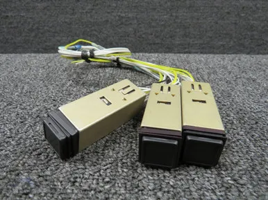96182 (Alt: 4766-123) Eaton Push Button Indicating Light Set