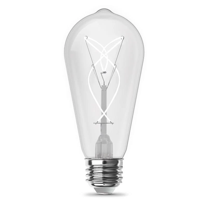 A23 Filament Led Daylight Bulb – 33w (300w Equivalent) – Clear Glass, E26 Base