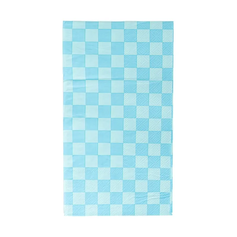 Check It! Out of the Blue Check Napkins Large 16 Pk.
