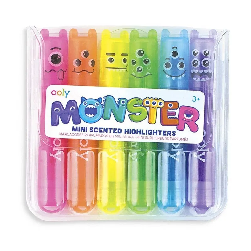 Mini Monster Scented Highlighter Markers S5149
