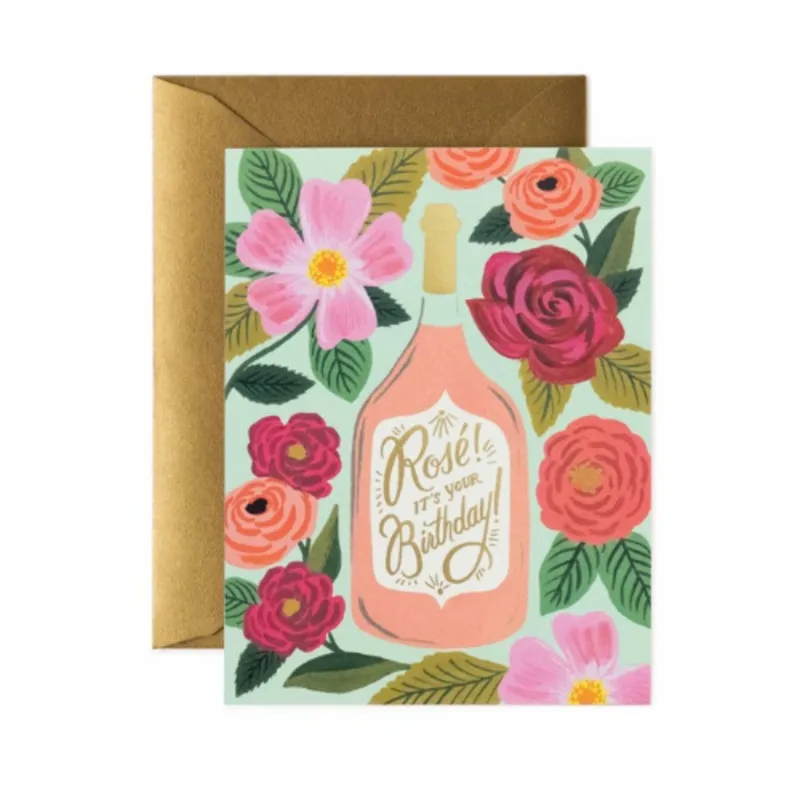 "Ros It's Your Birthday" Birthday Card