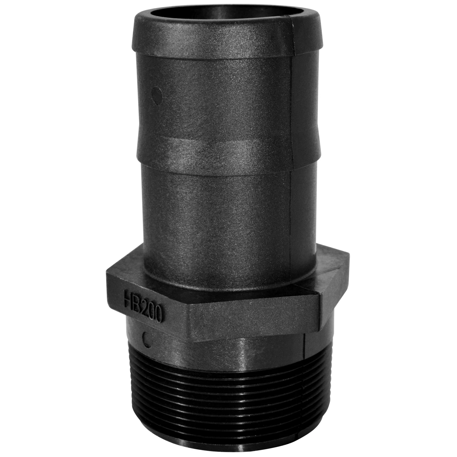 Schedule 80 2 In. Mpt X 2 In. D Barb Poly Adapter 1 Pk